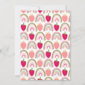 BerryDay Party - Einladung zum Geburtstag (Rückseite)