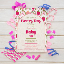 BerryDay Party - Einladung zum Geburtstag