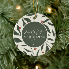 Berryful Botanic Christmas Keramik Ornament