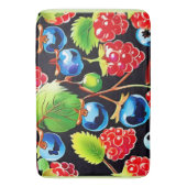 Berryful Delight Art Badematte (Vorderseite Vertikal)