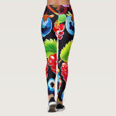 Berryful Delight Art Leggings (Rückseite)