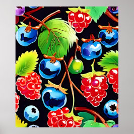 Berryful Delight Art Poster