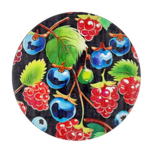 Berryful Delight Art Schneidebrett