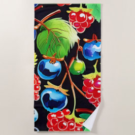 Berryful Delight Art Strandtuch