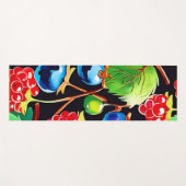 Berryful Delight Art Yogamatte (Vorderseite (Horizontal))
