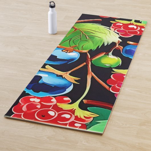 Berryful Delight Art Yogamatte (Beispiel)