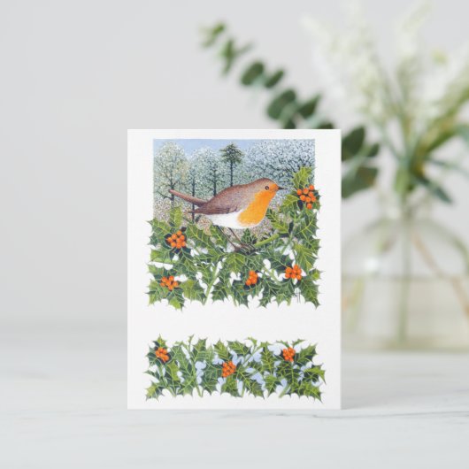 Berrying Postkarte (Stehend Vorderseite)