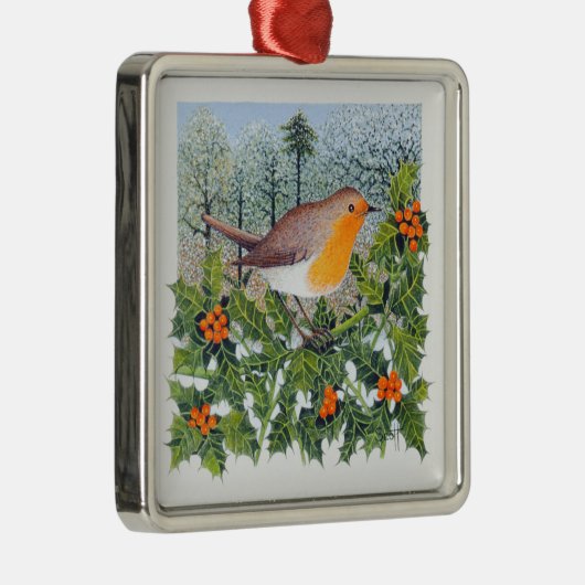 Berrying Silbernes Ornament (Rechts)