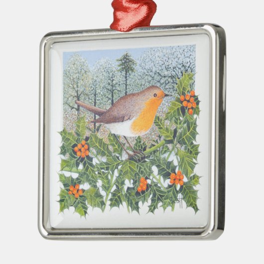 Berrying Silbernes Ornament (Links)