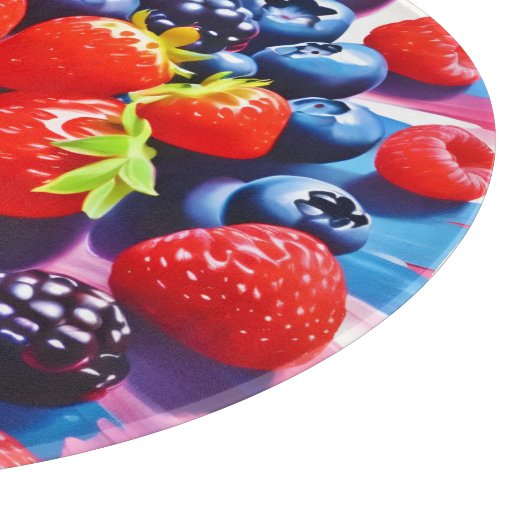 Berrylicious Burst Delight Schneidebrett (Ecke)