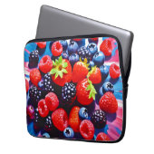 Berrylicious Burst Laptopschutzhülle (Vorderseite Links)