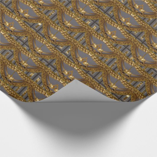 Berrymoore Viktorianisch 10 ft Geschenkpapier (Ecke)