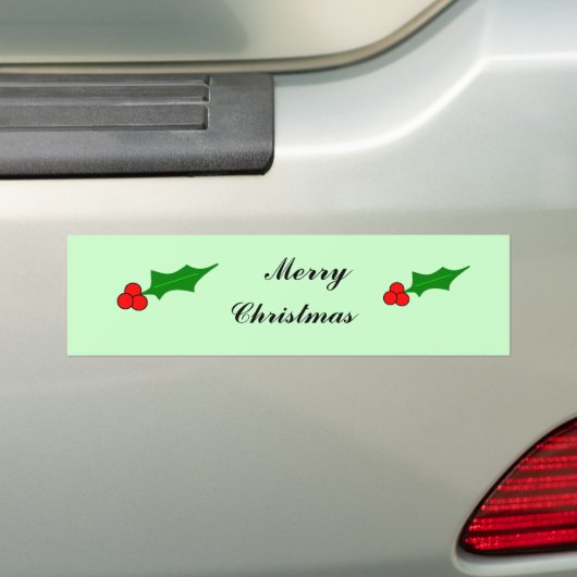 Berrys, Berrys, fröhlich, Weihnachten Autoaufkleber (Auf Auto)