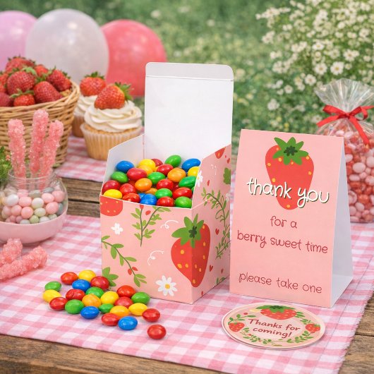 Berrys erster Geburtstag Geschenkschachtel