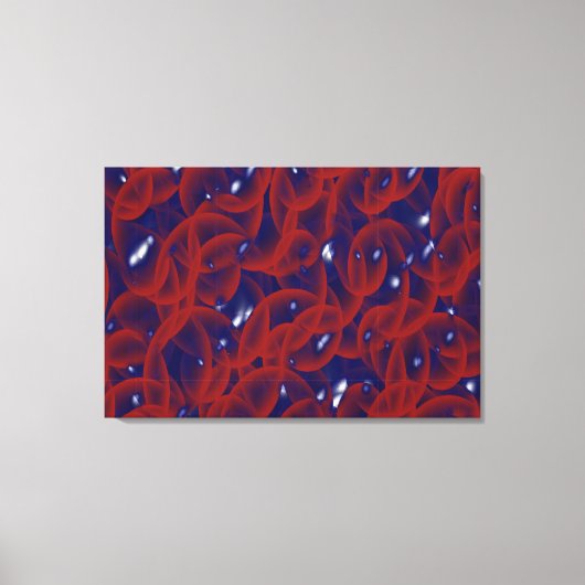 Berrythrocyte Jells Stretched Leinwanddruck (Vorderseite)