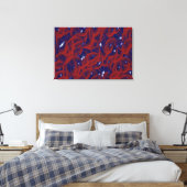 Berrythrocyte Jells Stretched Leinwanddruck (Insitu (Schlafzimmer))