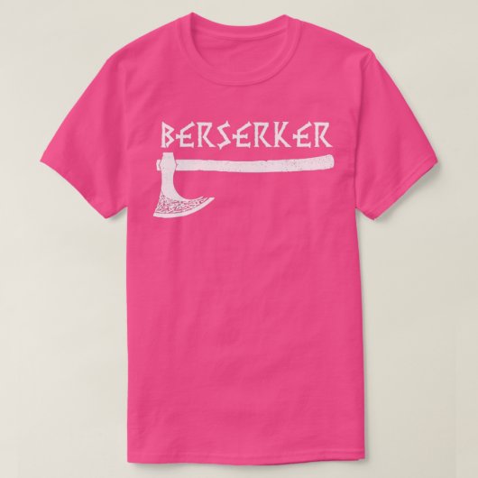 Berserker ax viking krieger T-Shirt (Design vorne)