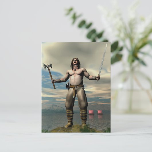 Berserker Postkarte (Stehend Vorderseite)