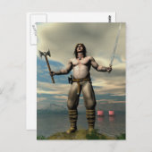 Berserker Postkarte (Vorne/Hinten)