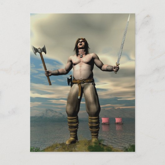 Berserker Postkarte (Vorderseite)