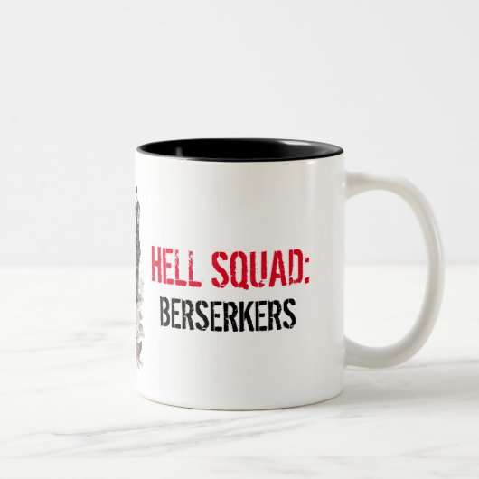 Berserker-Tasse Zweifarbige Tasse (Rechts)