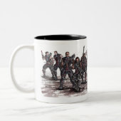 Berserker-Tasse Zweifarbige Tasse (Links)