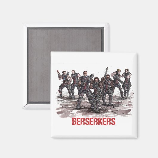 Berserkers Magnet (Vorderseite/Rückseite)