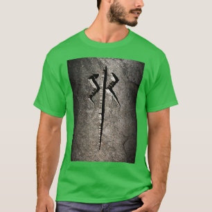 Berserkers Rage Stone Schnitzereisymbol T-Shirt