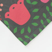 Bersten an den Nähten mit Liebe! Fleecedecke (Ecke)