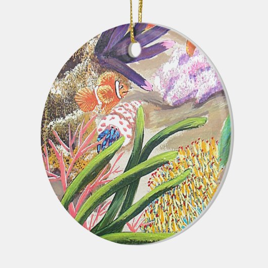 Bersten Keramik Ornament (Links)