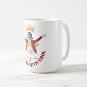 Berstend vor Coolness Kaffeetasse (VorderseiteRechts)