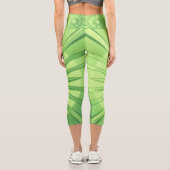 Berstend vor Leben Capri Leggings (Rückseite)