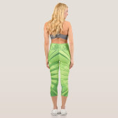 Berstend vor Leben Capri Leggings (Rückseite)