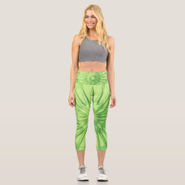 Berstend vor Leben Capri Leggings