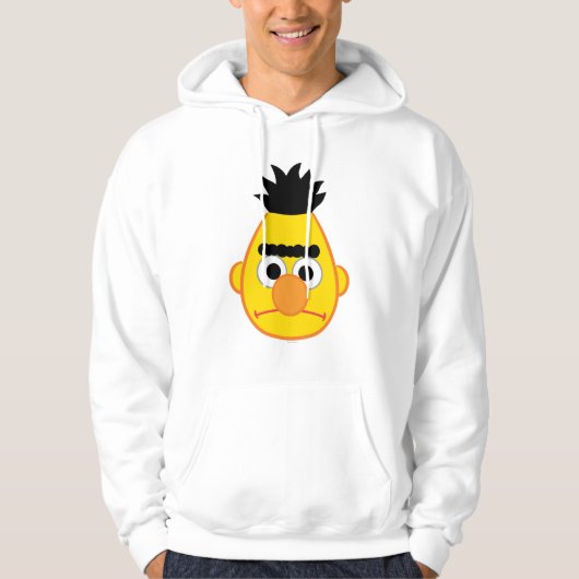 Bert Angry Face Hoodie (Vorderseite)