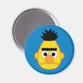 Bert Angry Face Magnet (Vorderseite/Rückseite)