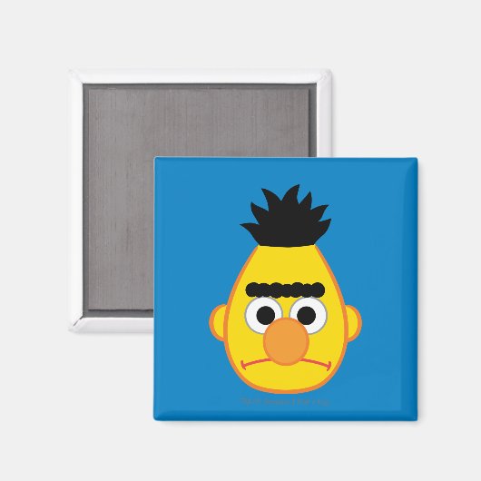 Bert Angry Face Magnet (Vorderseite/Rückseite)