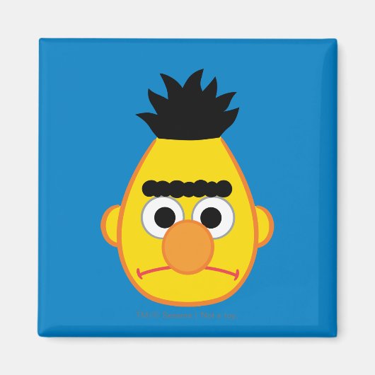 Bert Angry Face Magnet (Vorne)