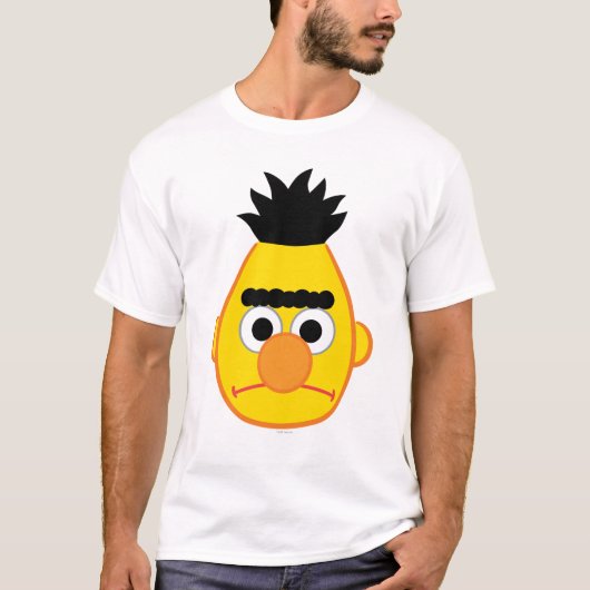 Bert Angry Face T-Shirt (Vorderseite)