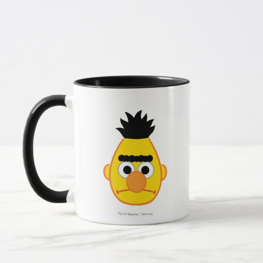 Bert Angry Face Tasse (Links)