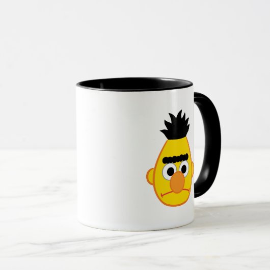 Bert Angry Face Tasse (VorderseiteRechts)