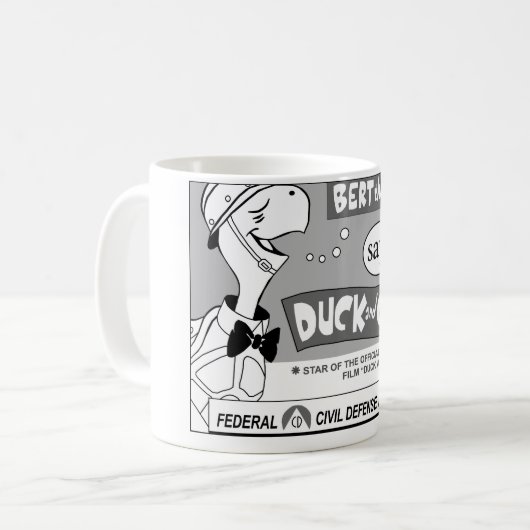 Bert, den die Schildkröte sagt Kaffeetasse (Vorderseite Links)