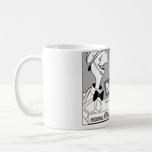 Bert, den die Schildkröte sagt Kaffeetasse (Links)