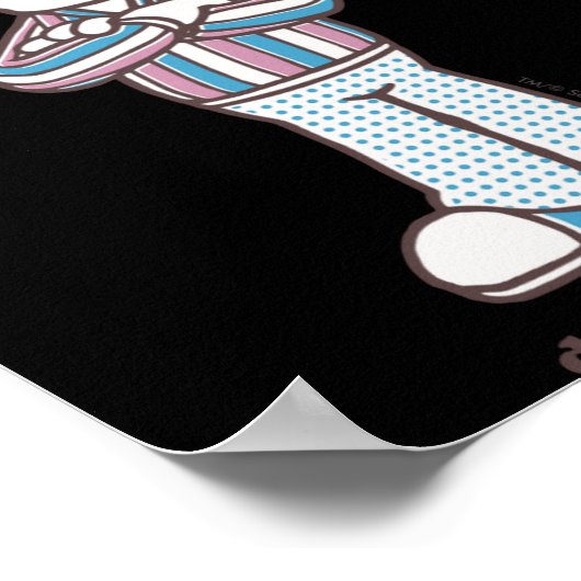 Bert Dont Talk To Me Poster (Ecke)