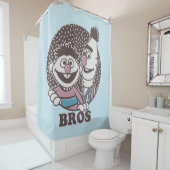 Bert & Ernie | Bros Duschvorhang (Beispiel)