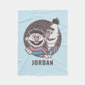 Bert & Ernie | Bros Fleecedecke (Vorderseite)