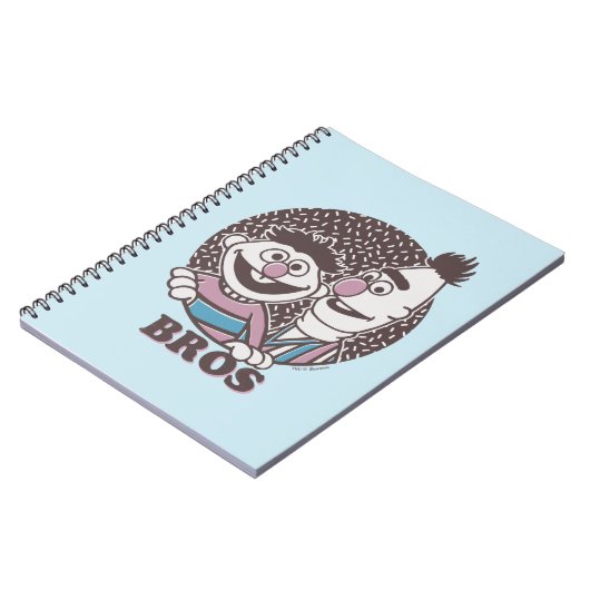 Bert & Ernie | Bros Notizblock (Linke Seite)