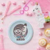 Bert & Ernie | Bros Pappteller (Party)