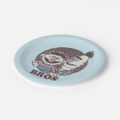 Bert & Ernie | Bros Pappteller (Schrägansicht)