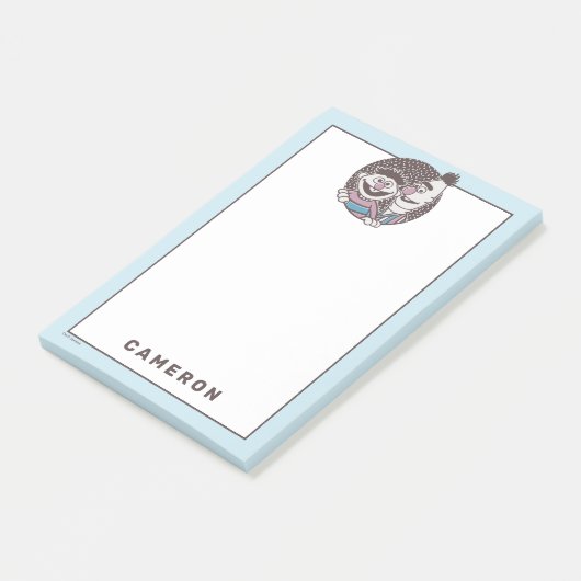 Bert & Ernie | Bros Post-it Klebezettel (angewinkelt)